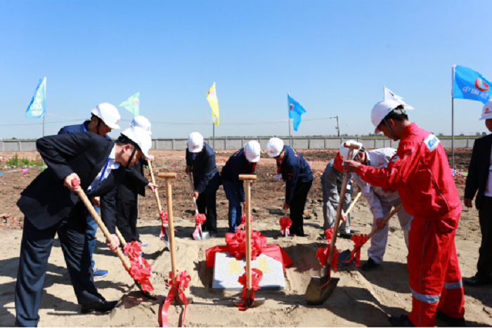 華東分公司承建的哈爾濱太平國(guó)際機(jī)場(chǎng)擴(kuò)建供油工程開(kāi)工